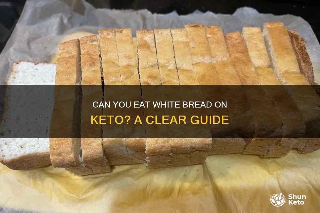how much white bread can i eat on keto