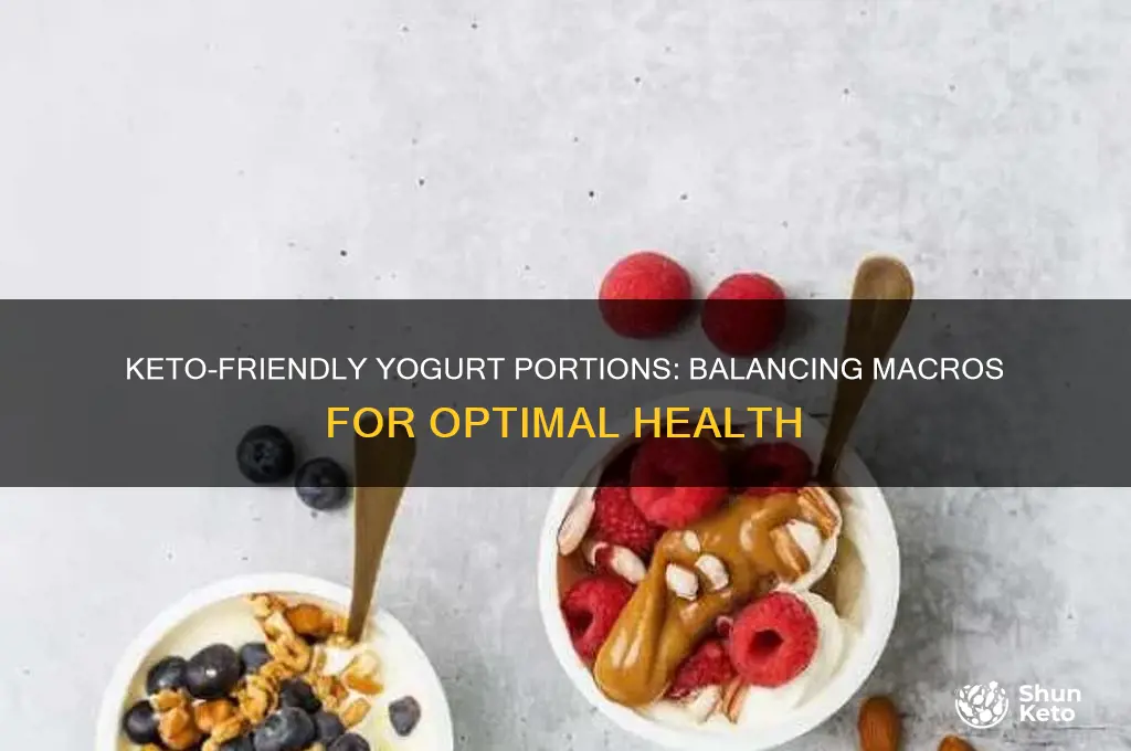 how much yogurt can i eat on keto