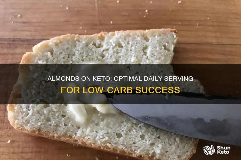 how muchalmonds a day on keto diet