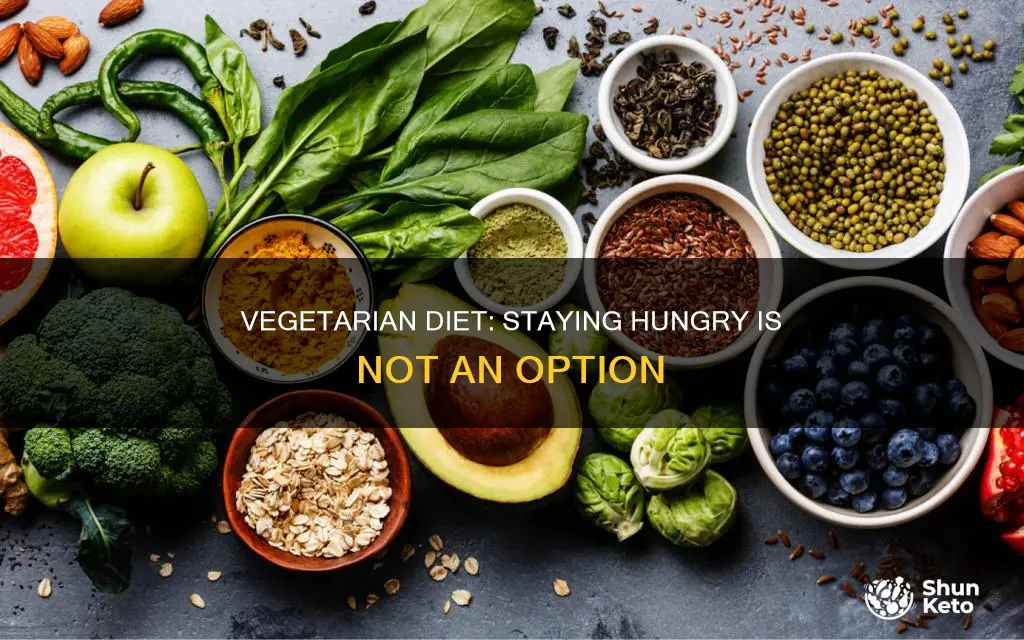 how not being hunrgz on vegetarian diet
