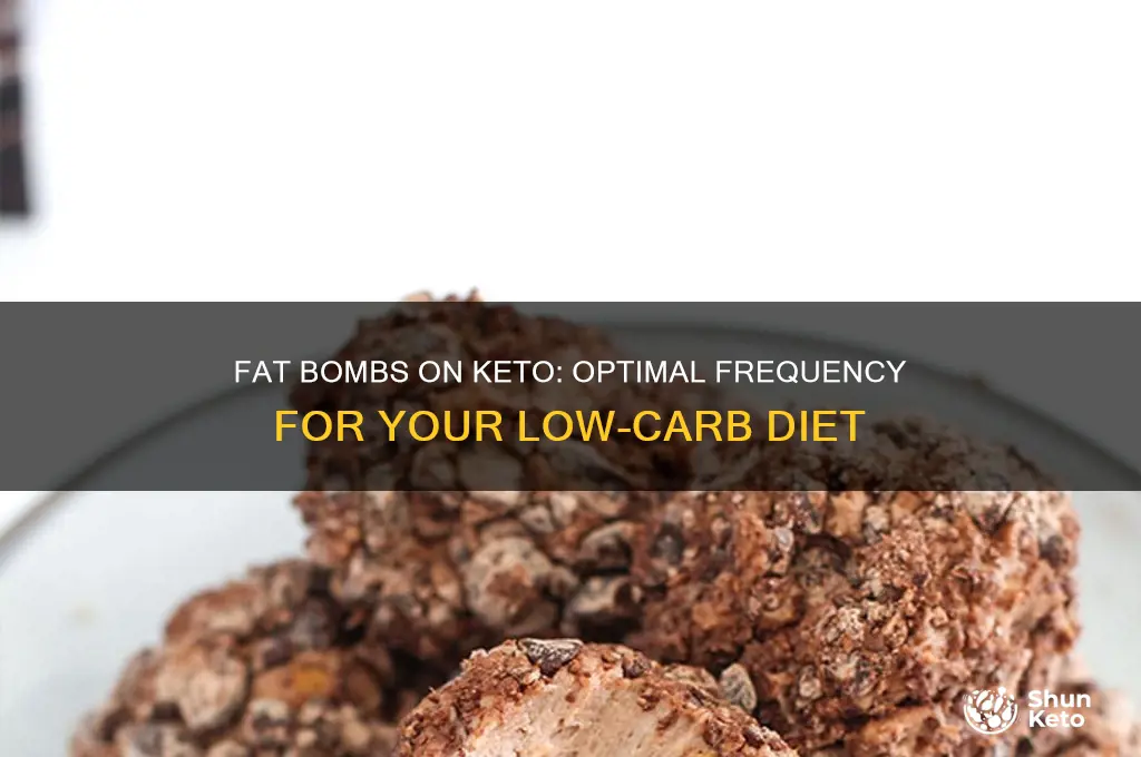 how often can i eat a fat bomb on keto