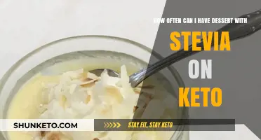 Stevia-Sweetened Desserts on Keto: How Often Can You Indulge?