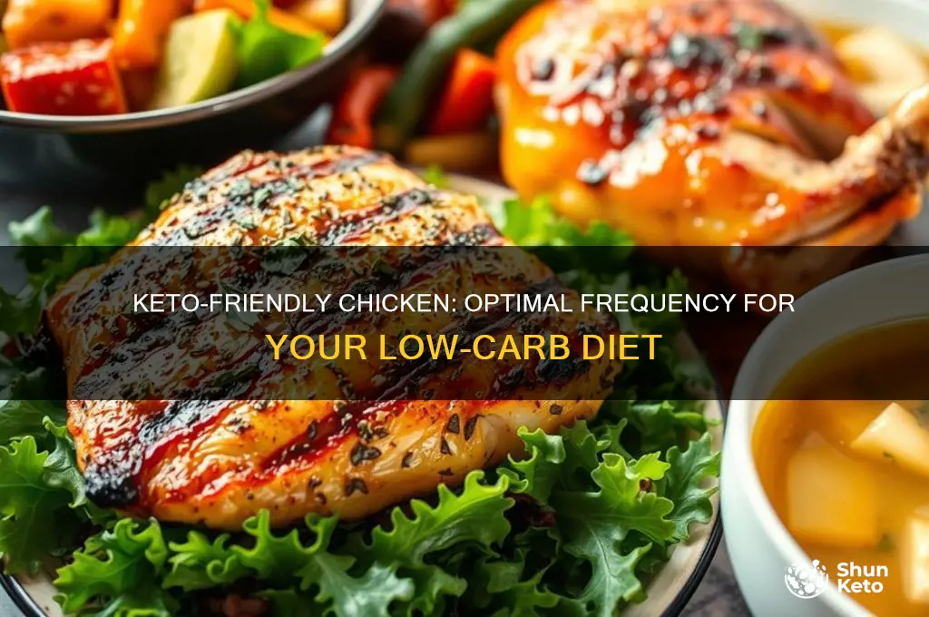 how often can you eat chicken on keto