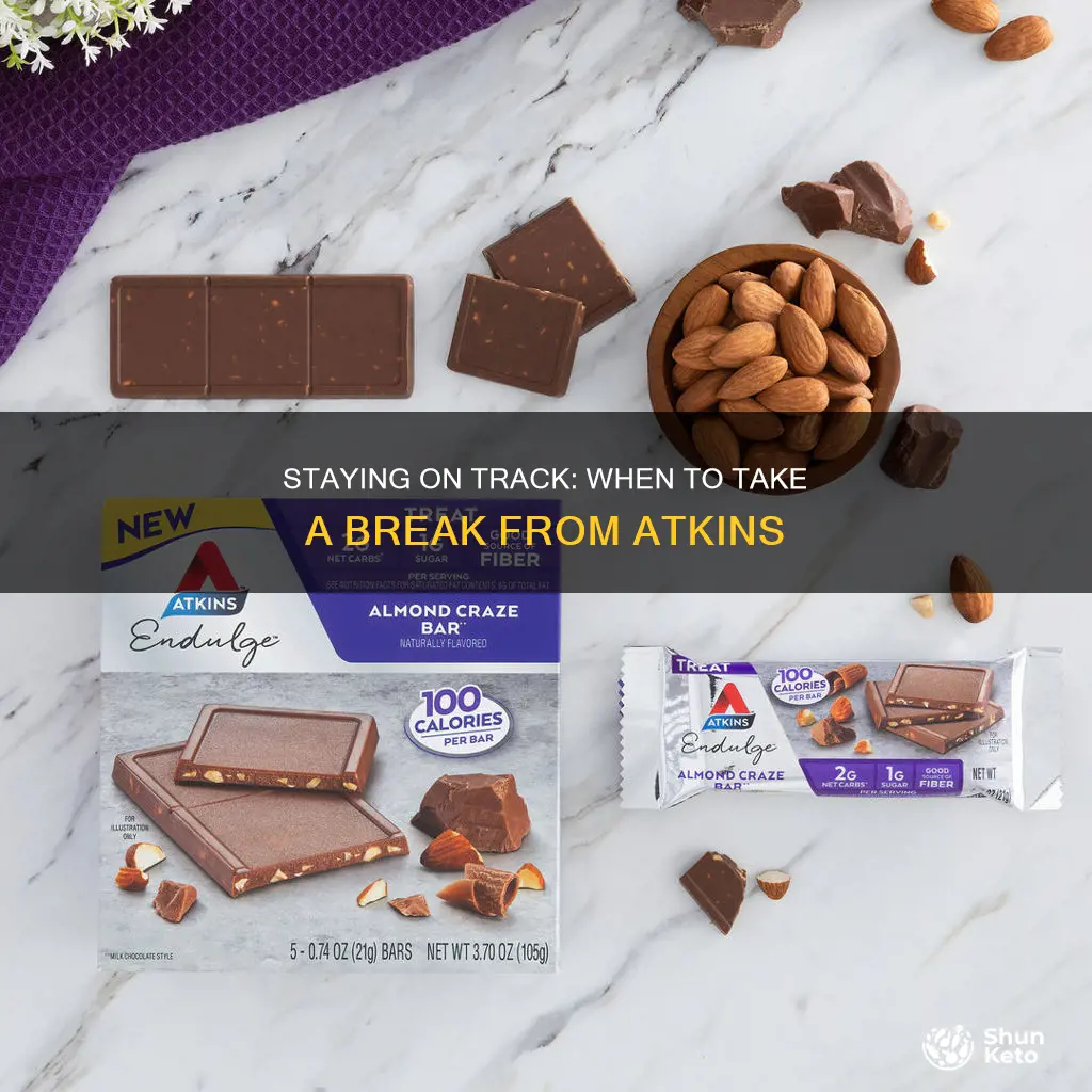 how often should i go off atkins diet