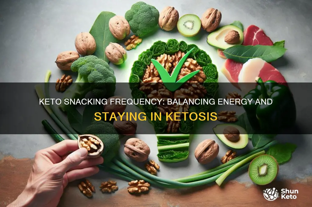 how often should i snack on keto diet