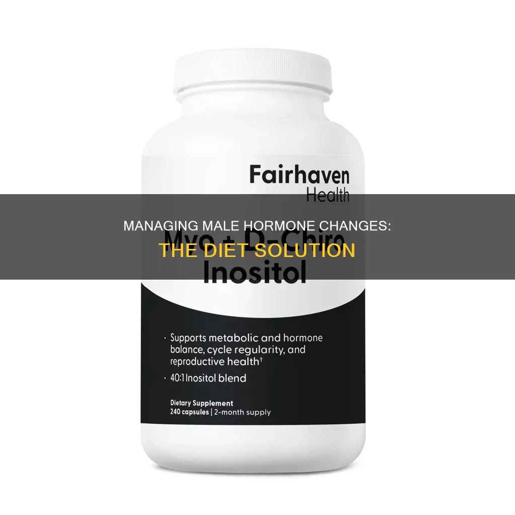 how ot ease hormone changes in men with diet change