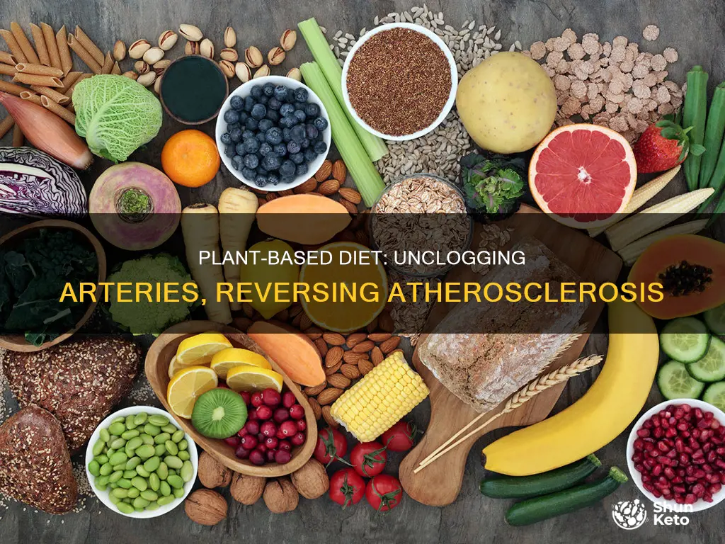 how plant based diet help with atherosclerosis