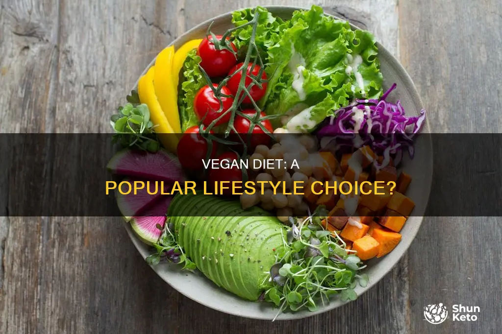 how popular is the vegan diet