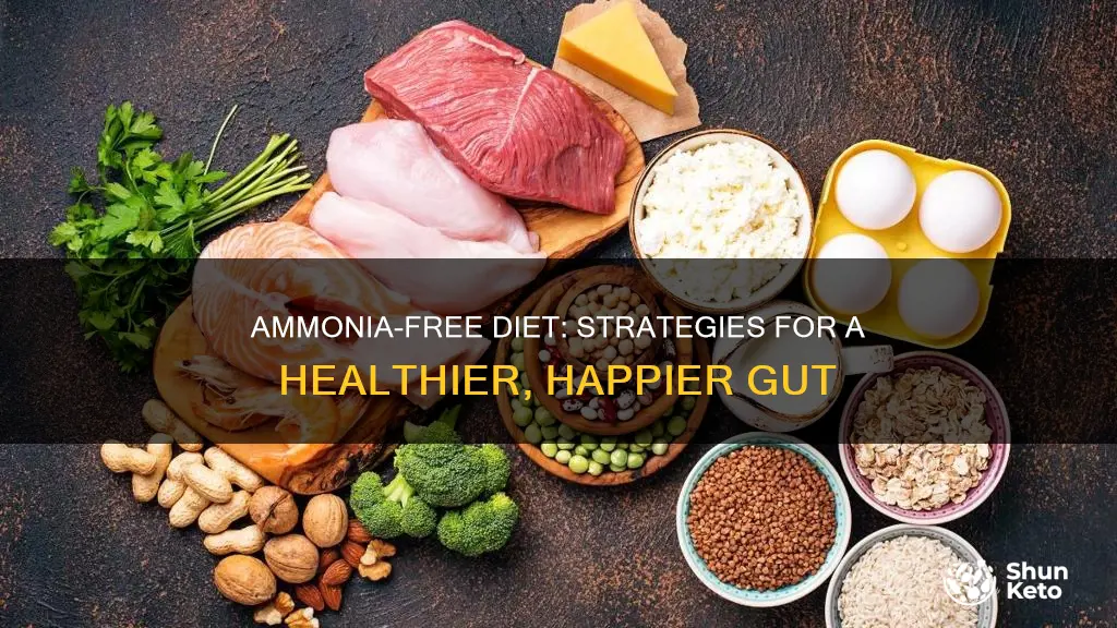 how reduce ammonia diet