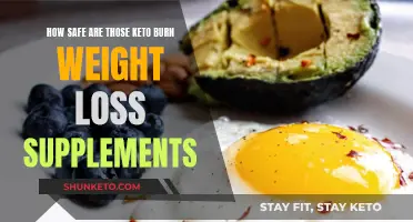 Keto Burn Weight Loss Supplements: Are They Safe?