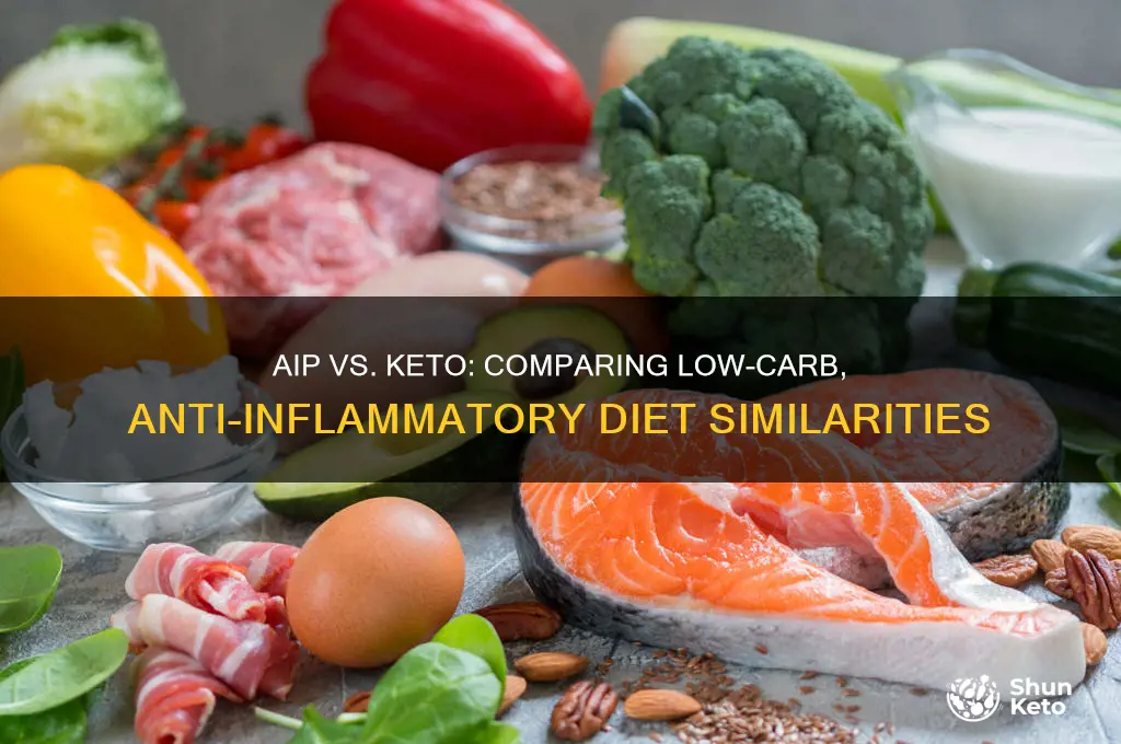 how similar is aip and keto diets