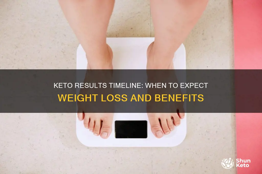 how soon can you see results from keto
