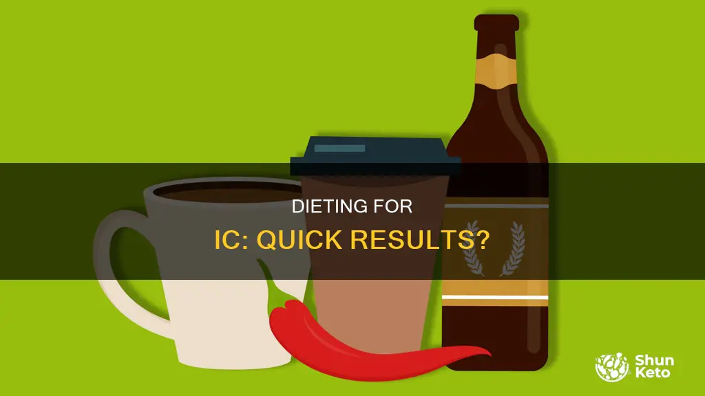 how soon does diet help in ic