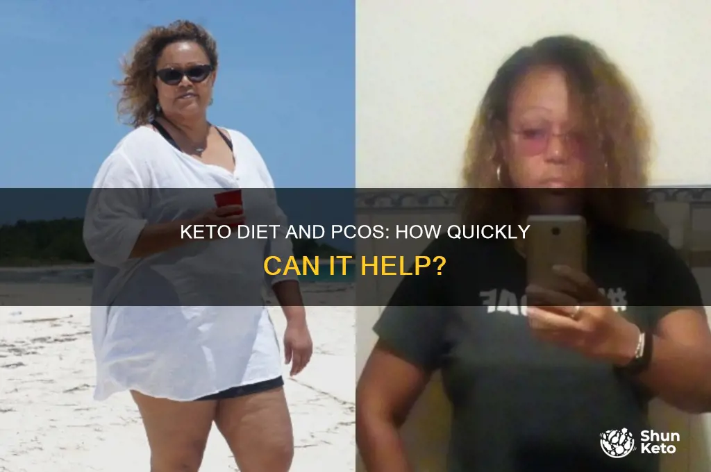 how soon does the keto diet help with pcos