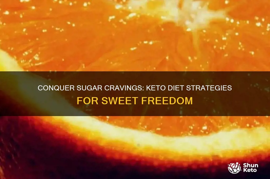 how stop sugar cravings keto diet