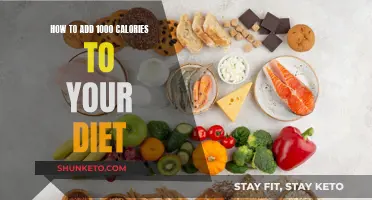 Easy Ways to Boost Your Diet by 1000 Calories