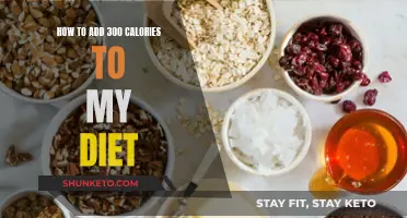 Easy Ways to Boost Your Diet by 300 Calories