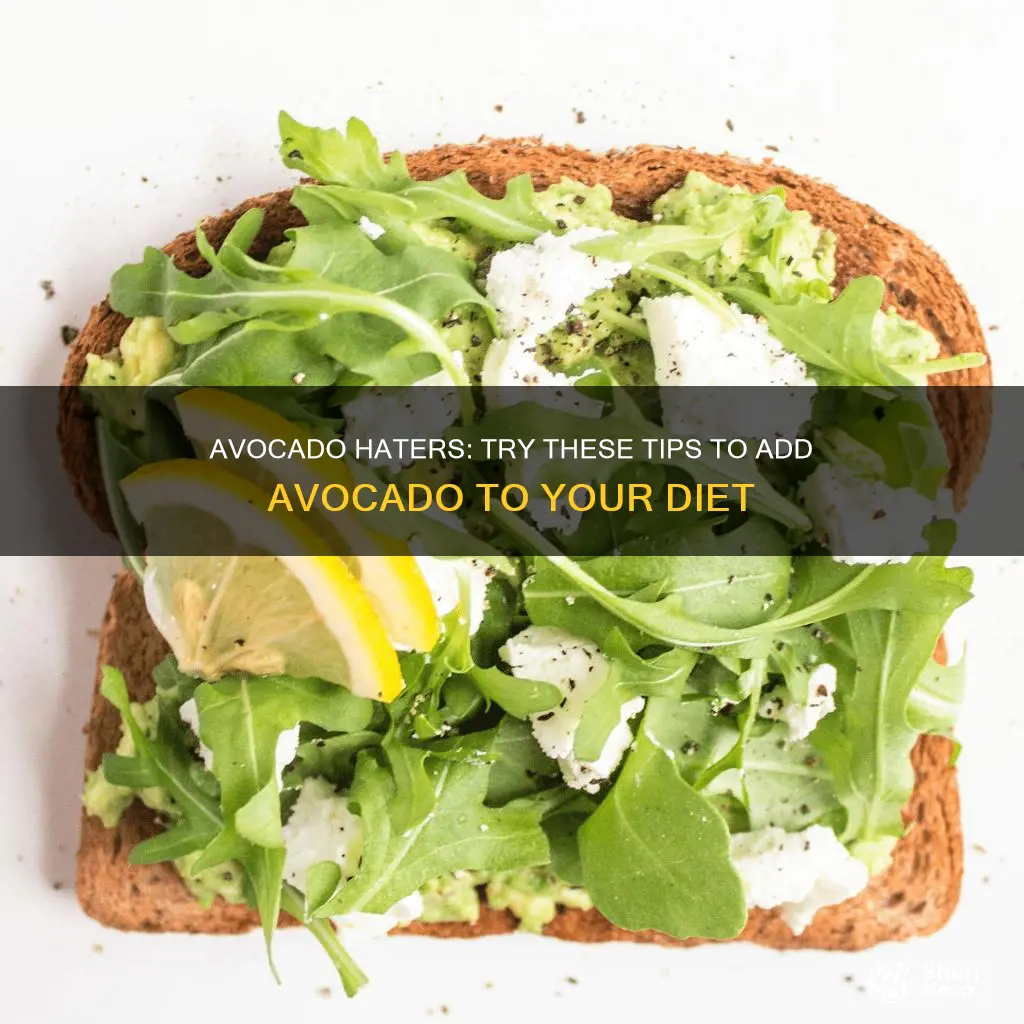 how to add avacado to diet hate avacado