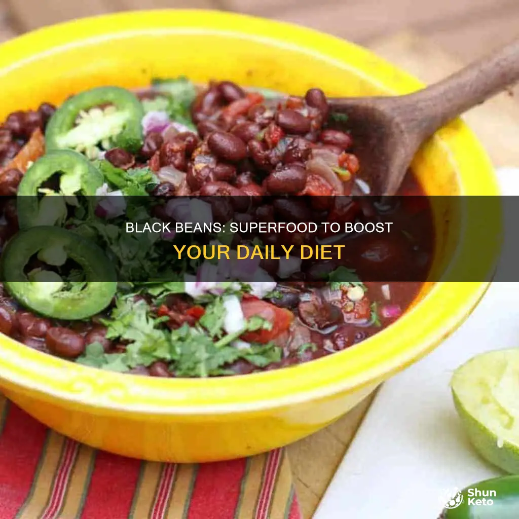 how to add black beans to your diet