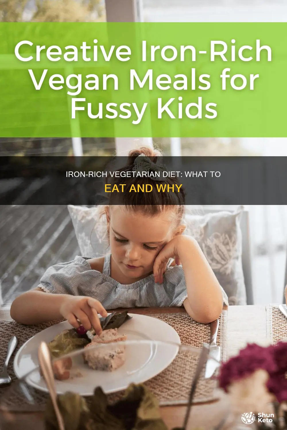 how to add iron to vegetarian diet