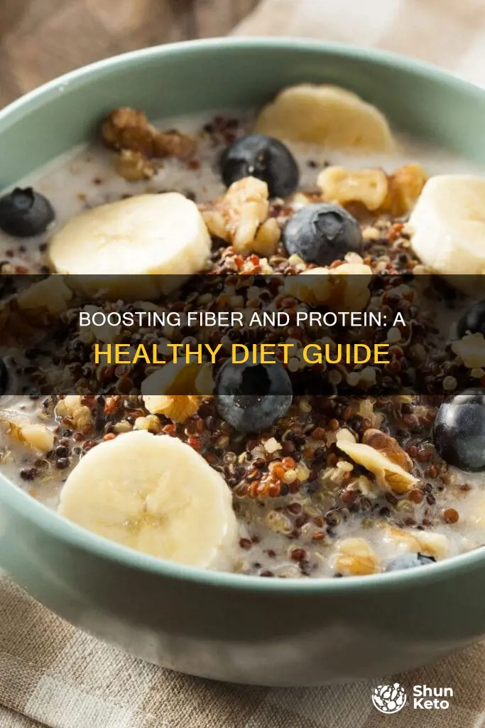 how to add more fiber and protein to your diet