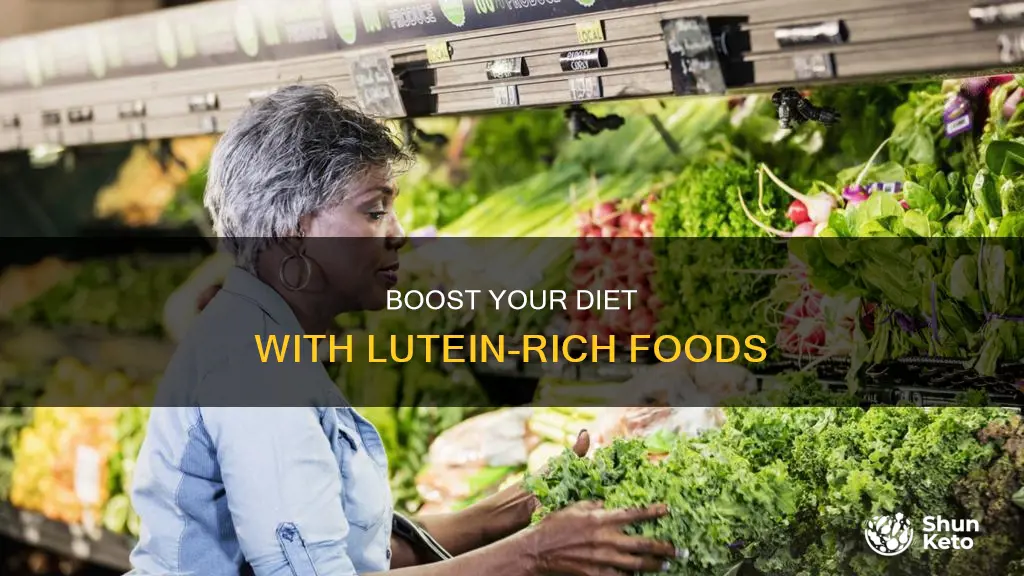 how to add more lutein to your diet