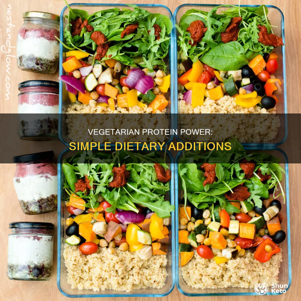 how to add protein in a vegetarian diet