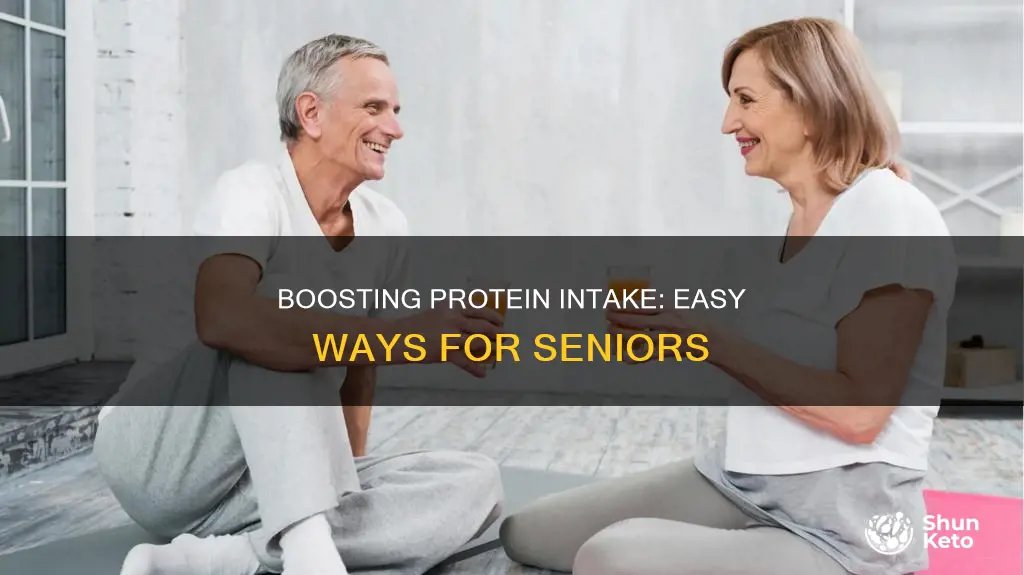 how to add protein to elderly diet
