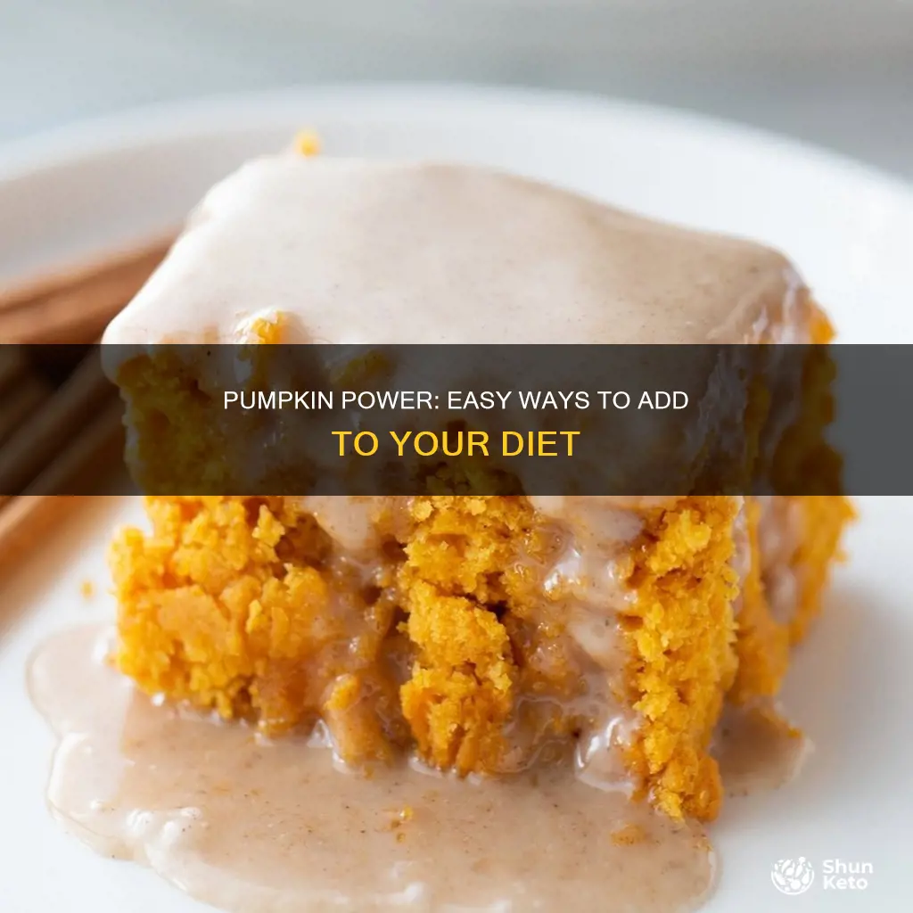 how to add pumpkin to your diet