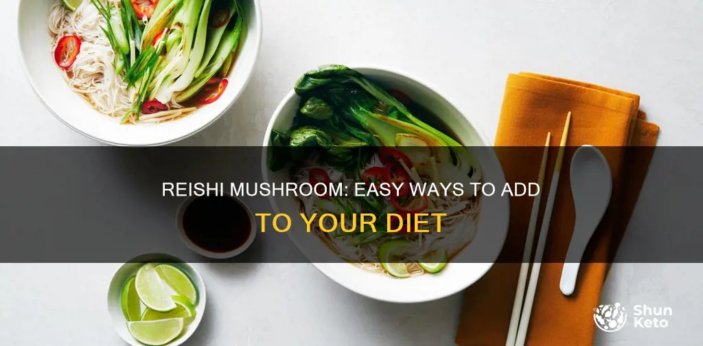 how to add reishi mushroom to your diet