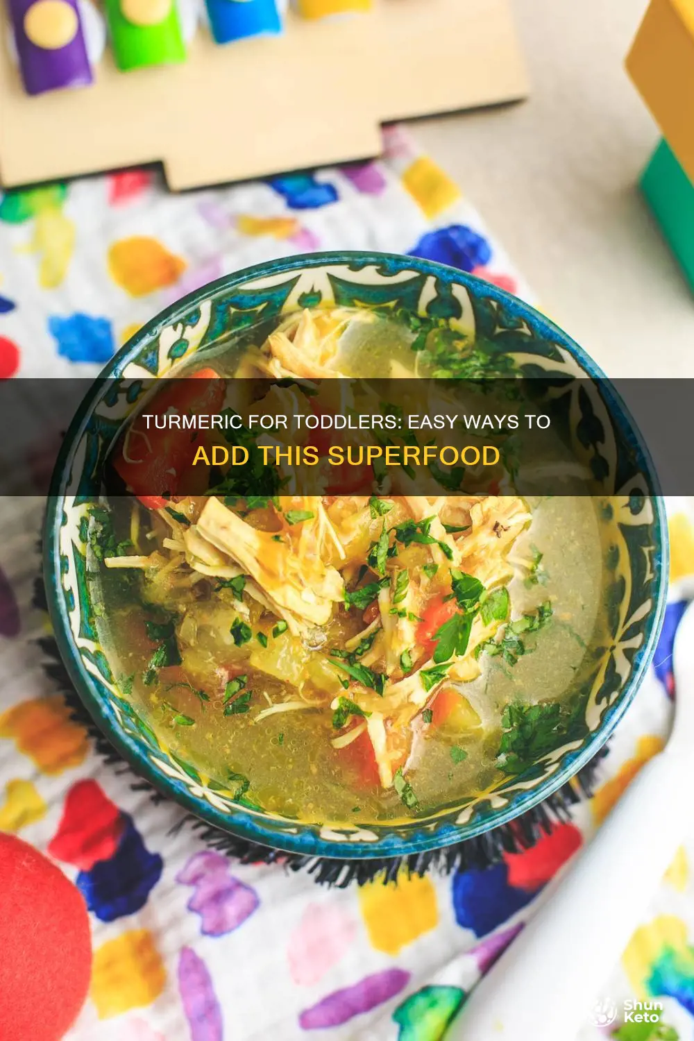 how to add tumeric to toddlers diet