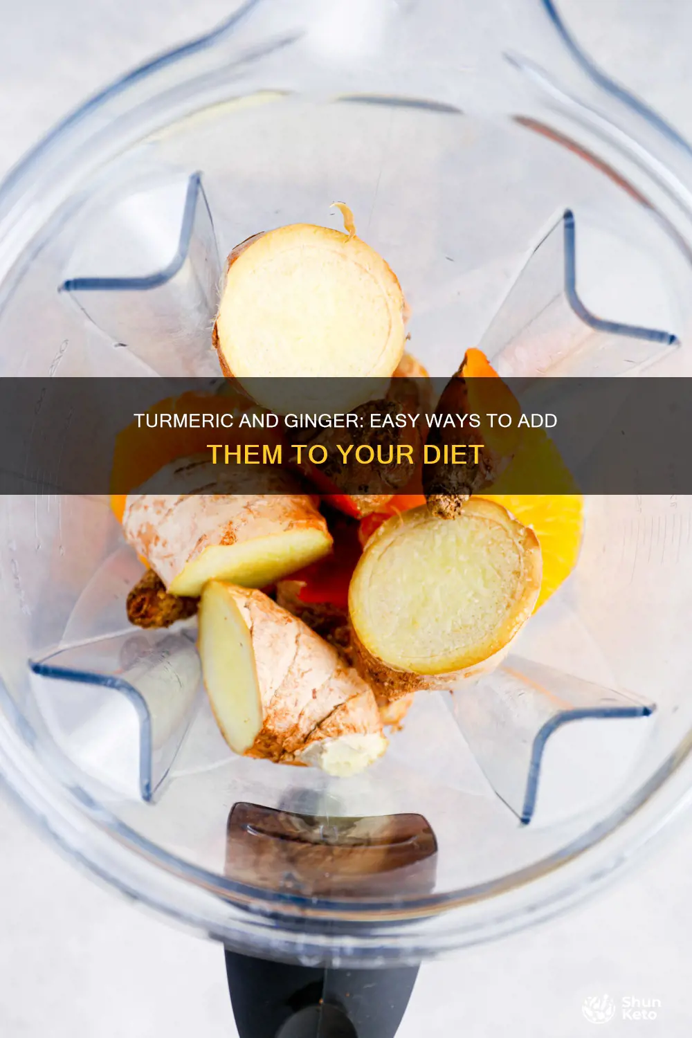 how to add turmeric and ginger to your diet