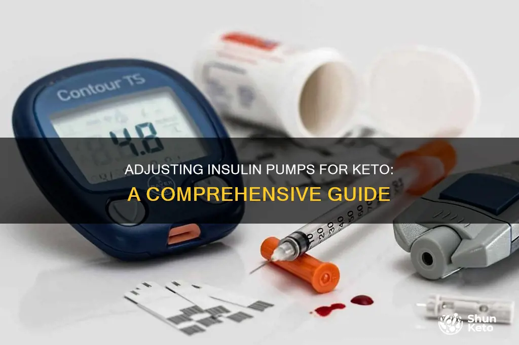 how to adjust insulin pump when starting keto