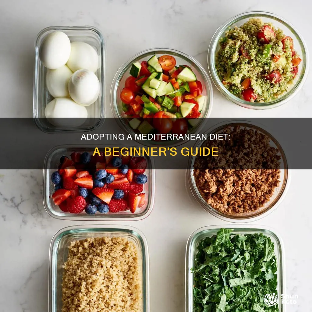 how to adopt a mediterranean diet