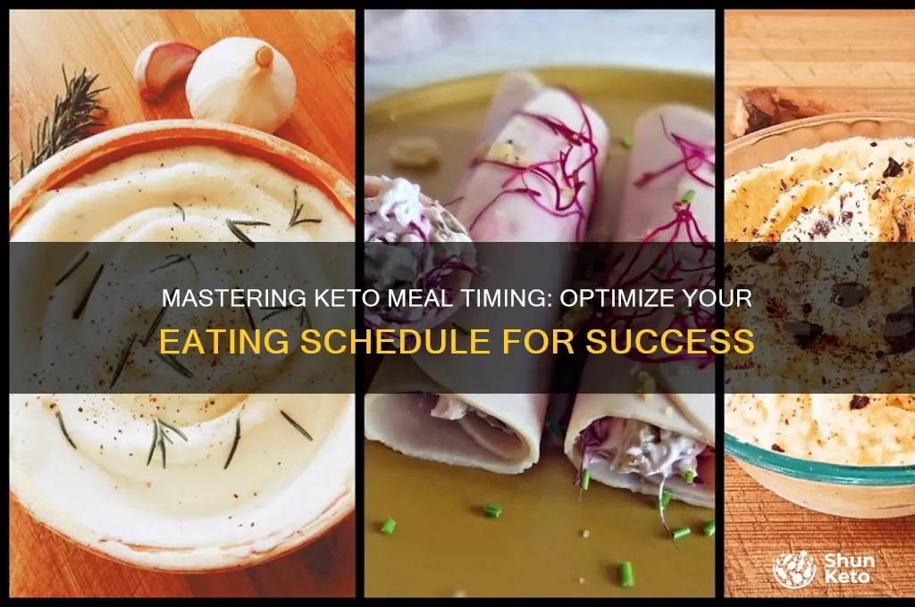 how to arrange eating time around keto diet