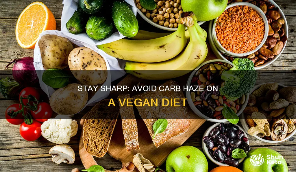 how to avoid carb haze on a vegan diet