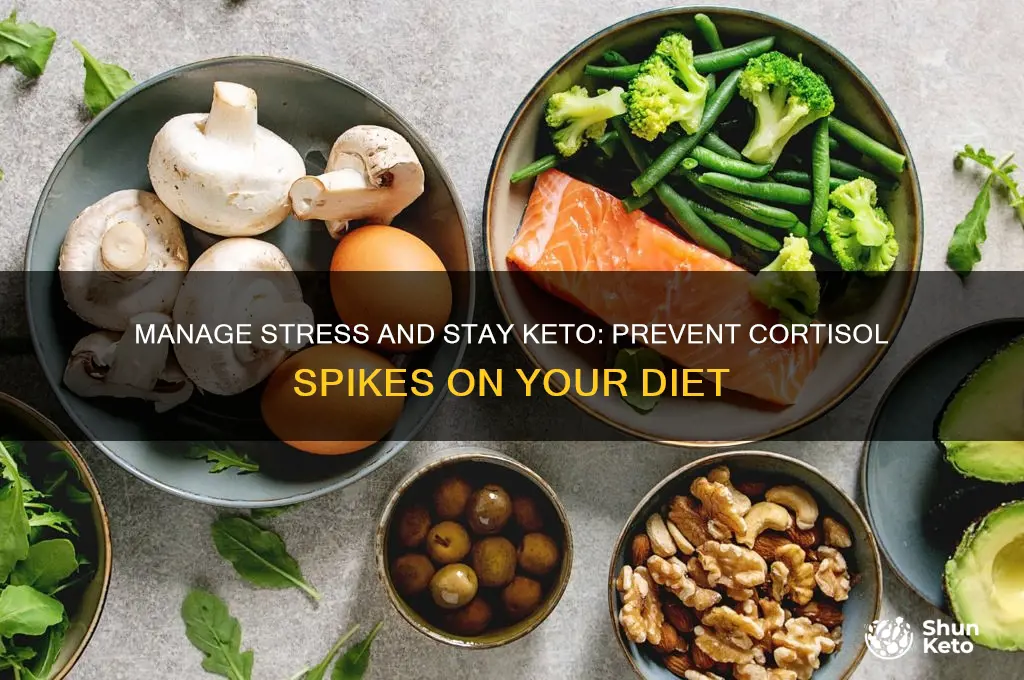 how to avoid cortisol levels rising during keto diet