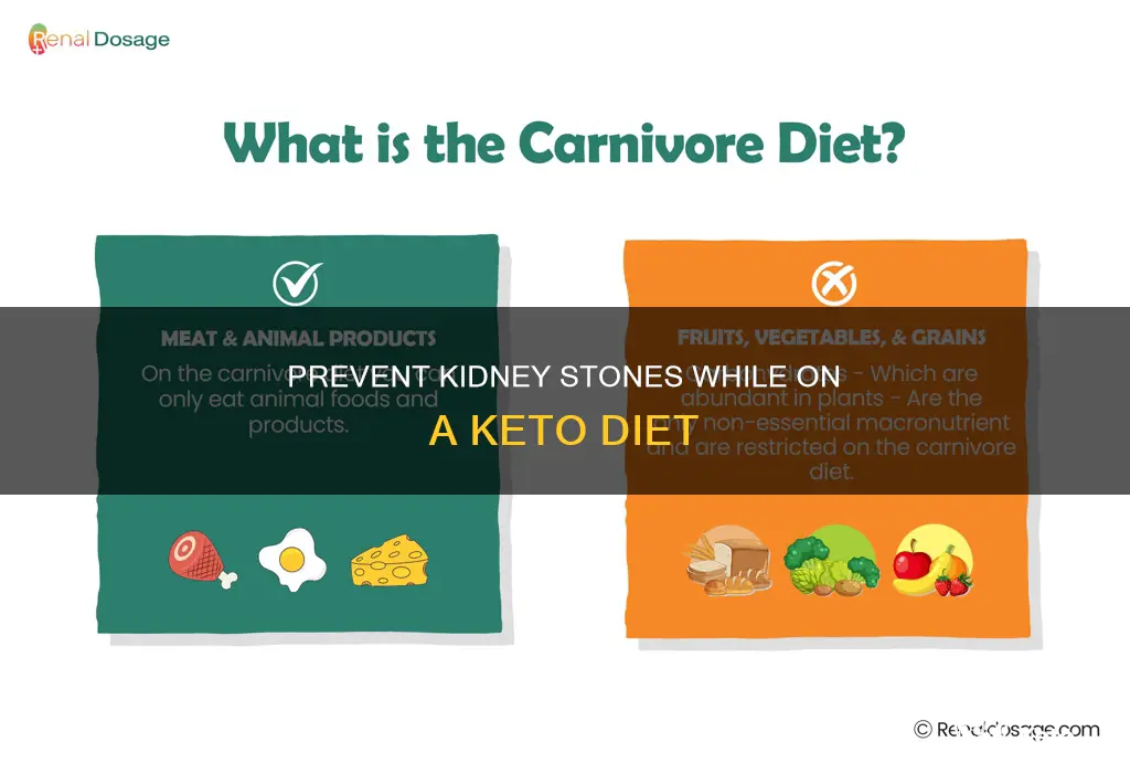 how to avoid kidney stones on a ketogenic diet