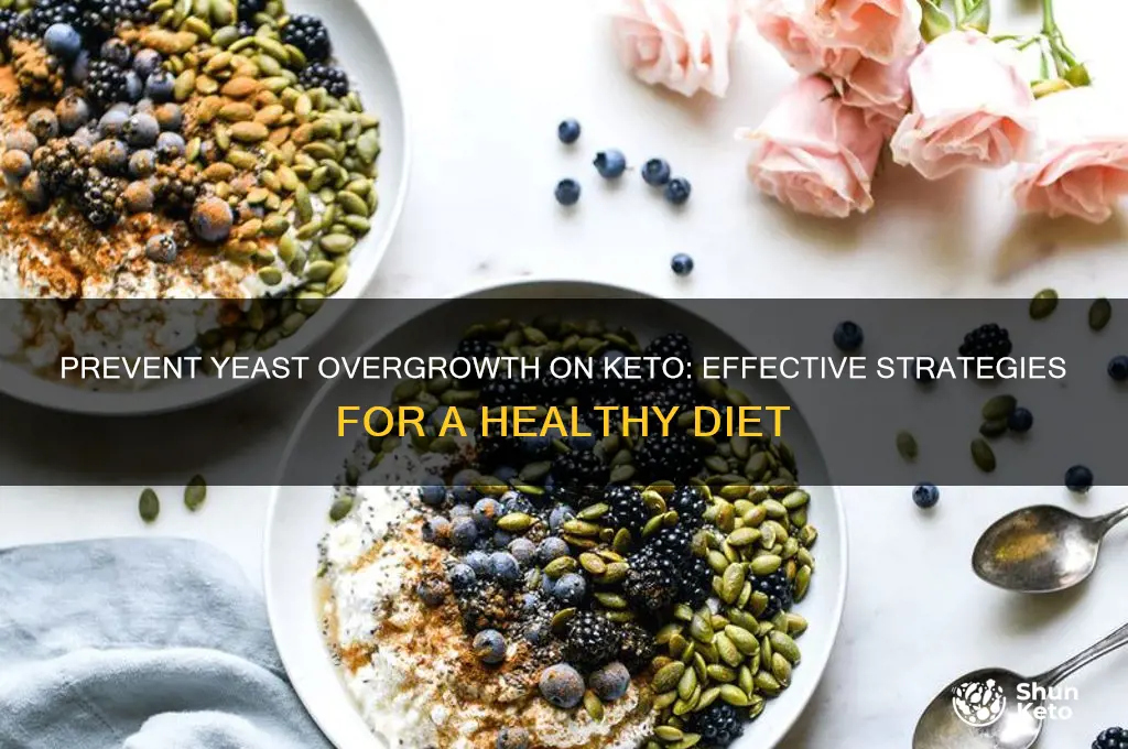 how to avoid yeast growth on a keto diet