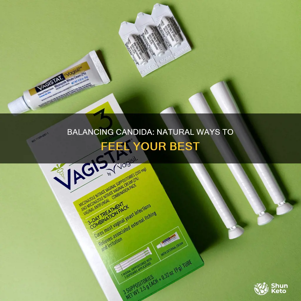 how to balanc candida without diet