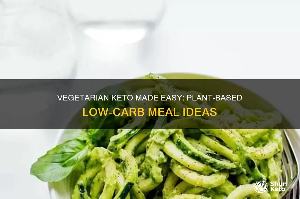 how to be a vegetarian on a keto diet