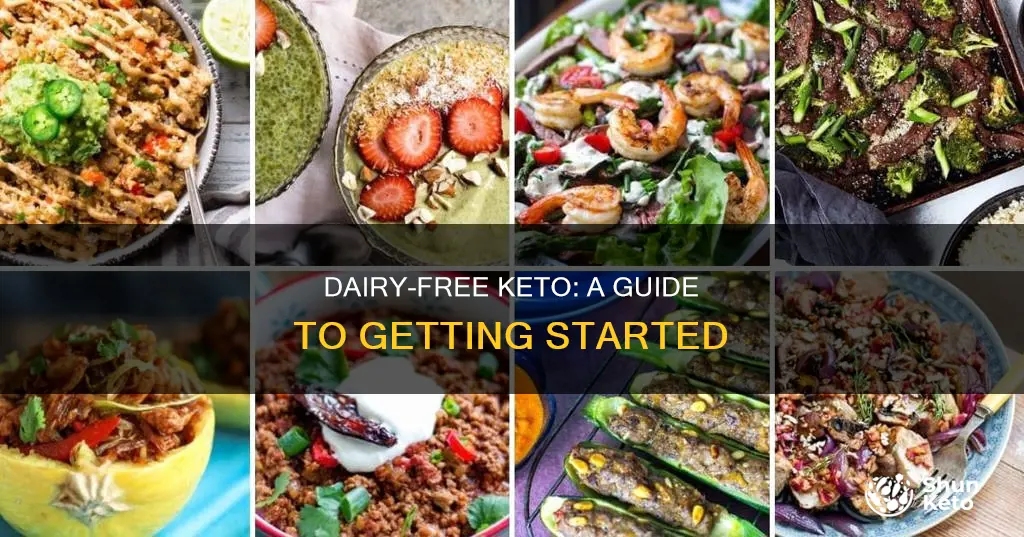 how to be dairy free keto