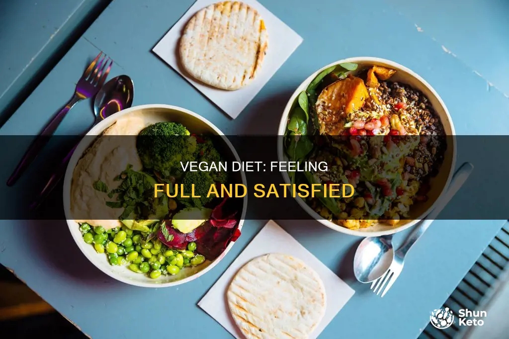 how to be full on a vegan diet