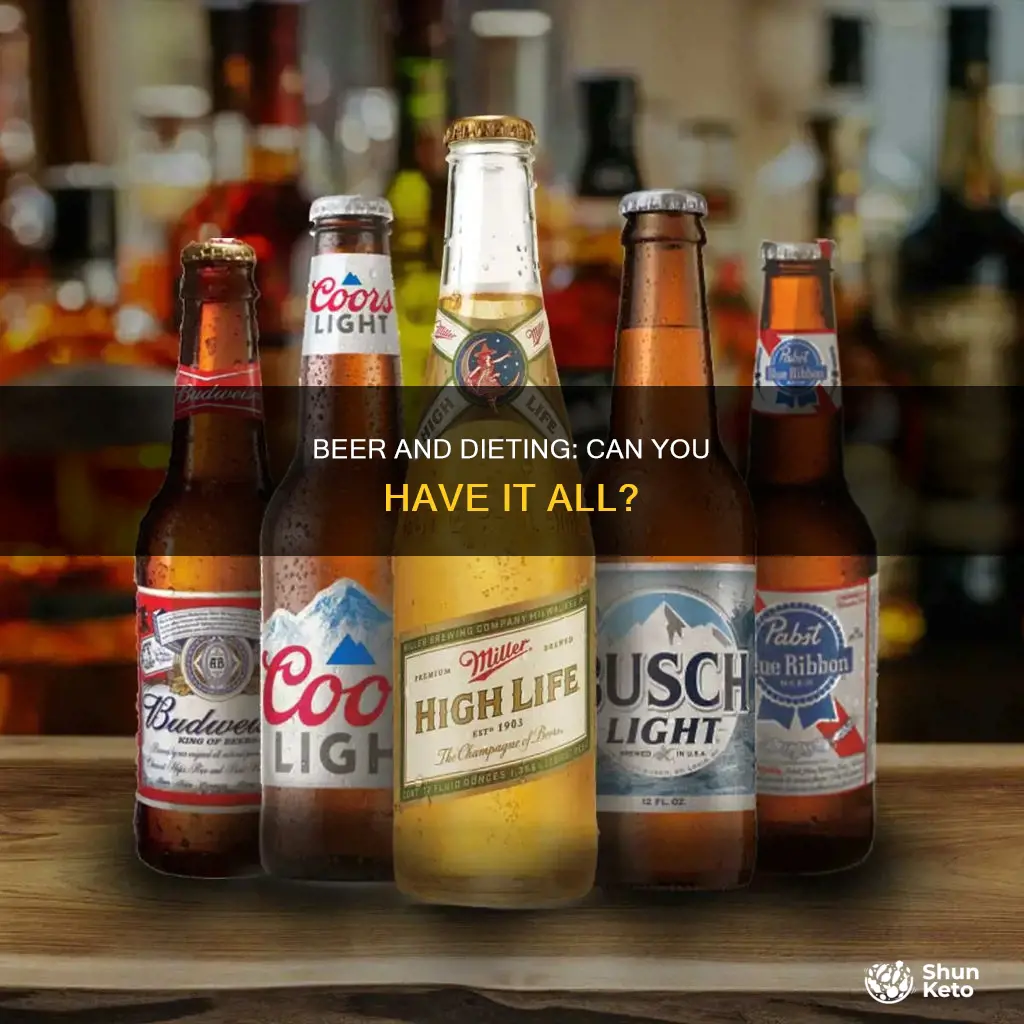 how to be on a diet and drink beer