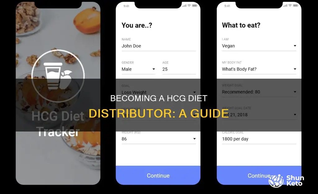 how to become a hcg diet distributor