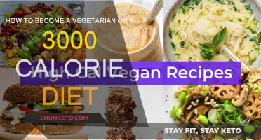Vegetarianism: 3000-Calorie Diet Explained
