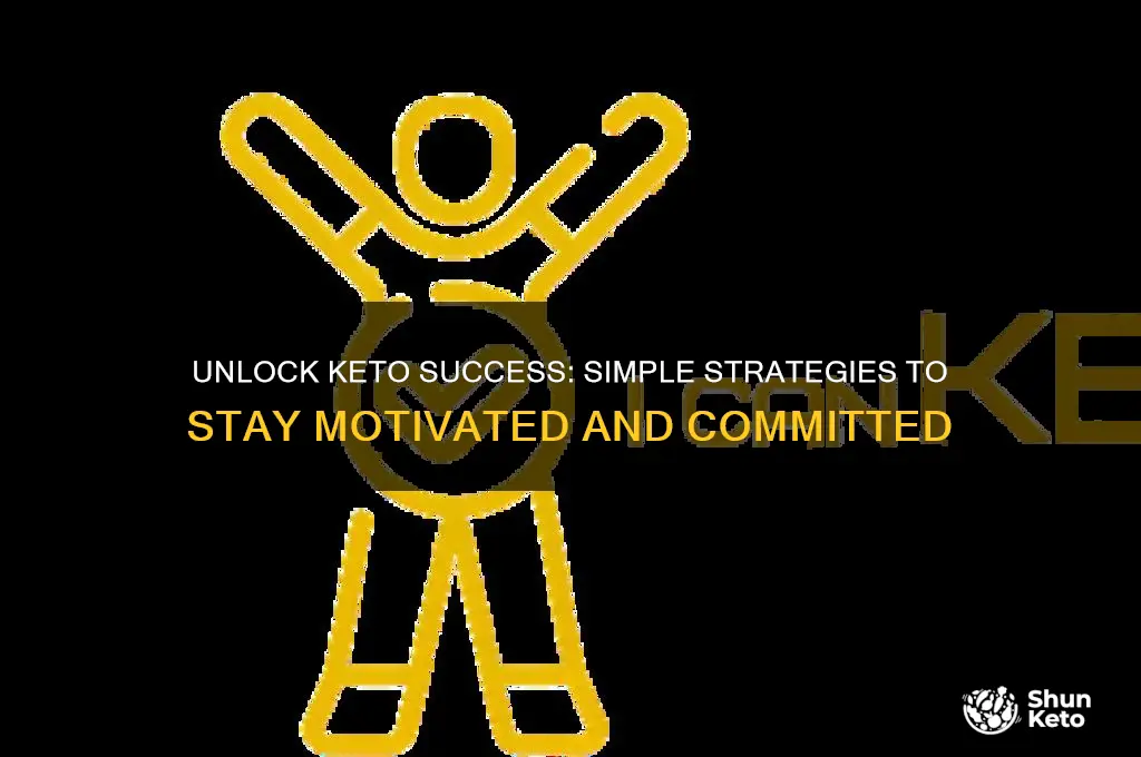 how to become motivated to do the keto diet