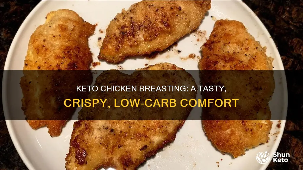 how to bread chicken keto