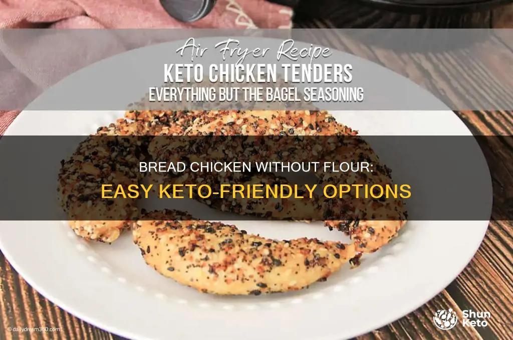 how to bread chicken without flour keto