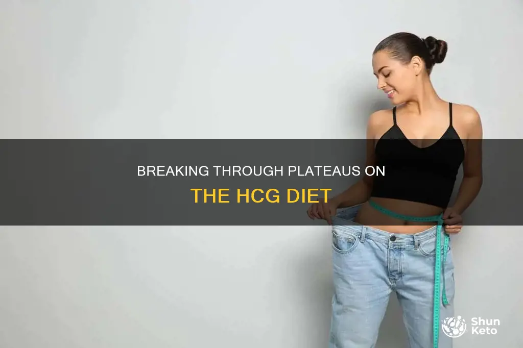 how to break a plateau on the hcg diet